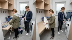 Dodaj trochę białego octu do prania – pomoże na zapachy i osad (ale nie mieszaj z tym)