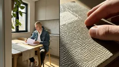 Po co zeszytom była okładka w „pajęczynkę” — i dlaczego ten wzór wciąż wraca