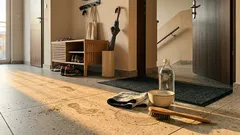 Biały ocet przy drzwiach: kiedy wystarczy do sprzątania, a kiedy potrzebna jest dezynfekcja (prosta rutyna w 4 krokach)